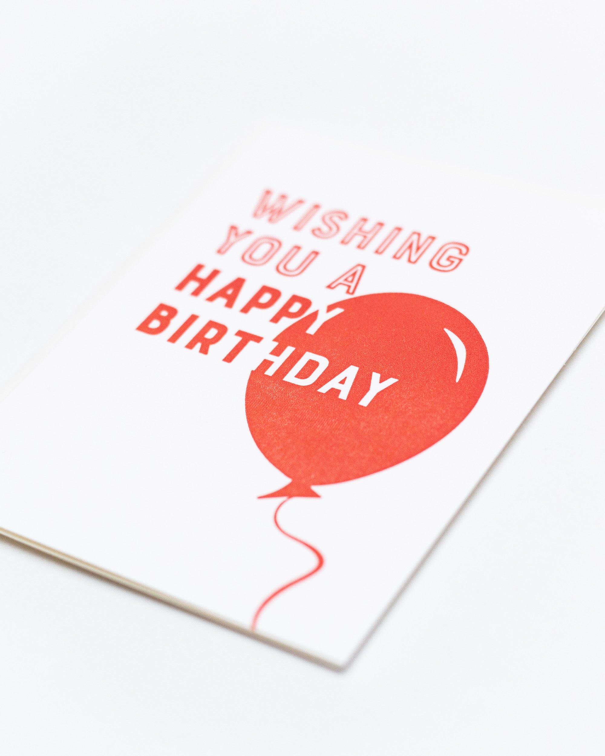 Wishing You a Happy Birthday Card