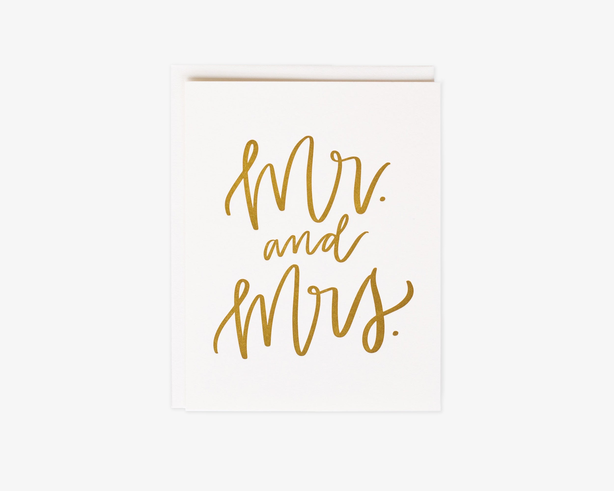 Mr. and Mrs. Card
